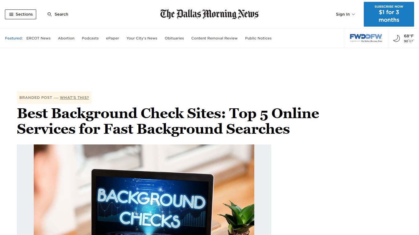 Best Background Check Sites: Top 5 Online Services for Fast Background ...