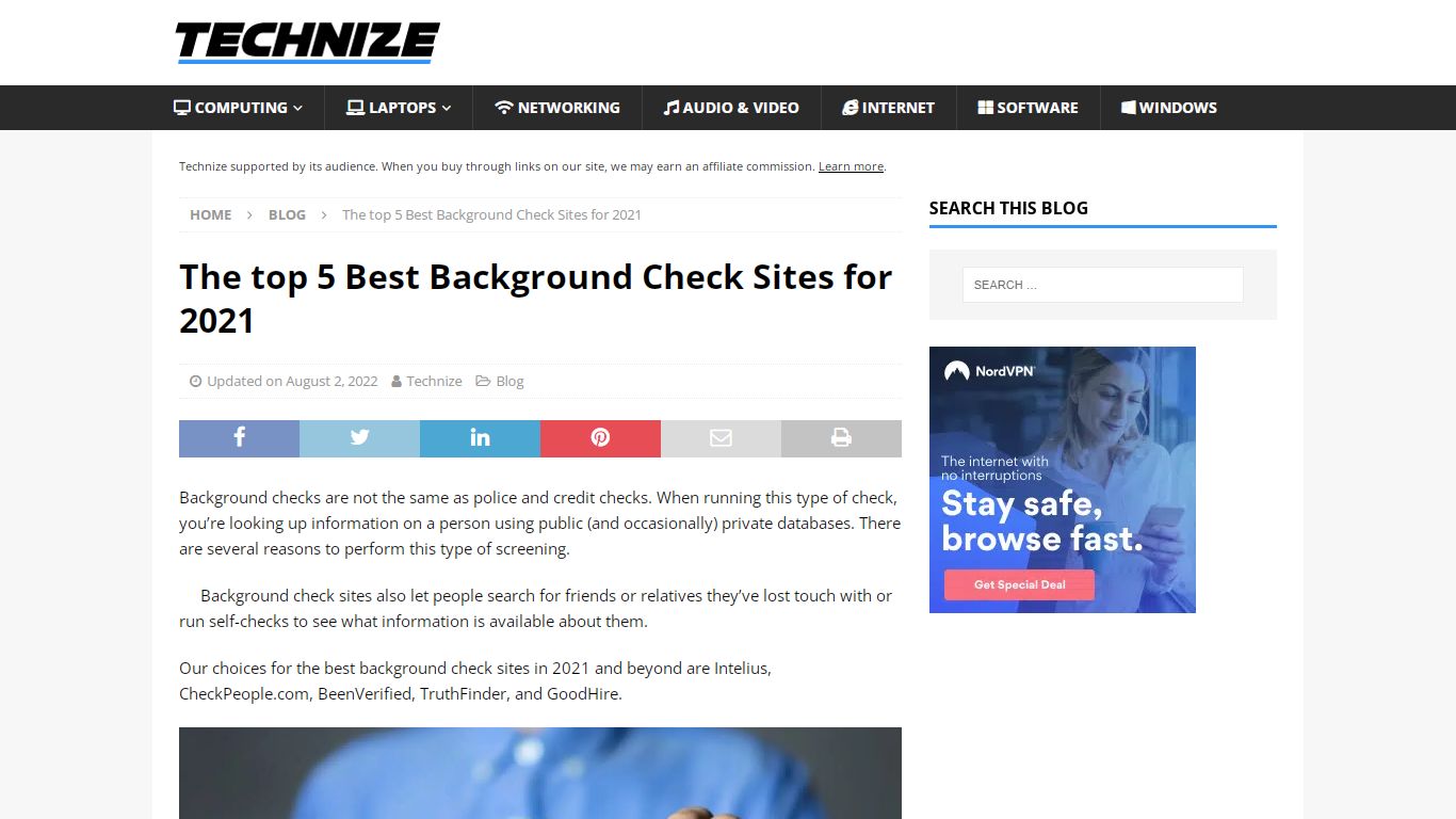 The top 5 Best Background Check Sites for 2021 | Technize